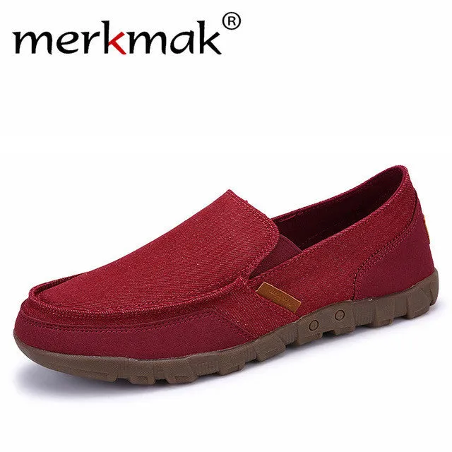 Breathable Handmade Men's Loafers Flats Shoes