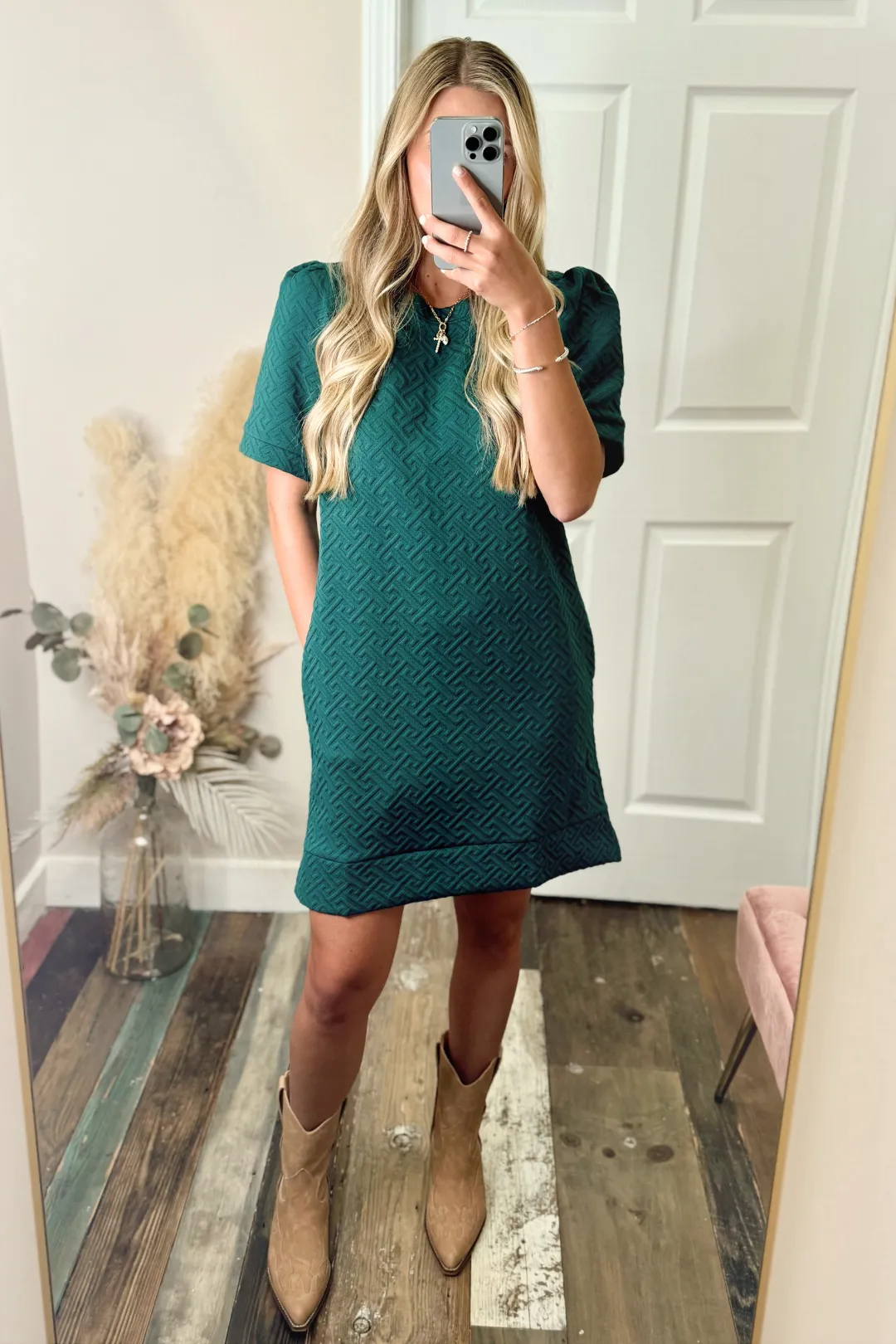 Bridgette Textured Dress