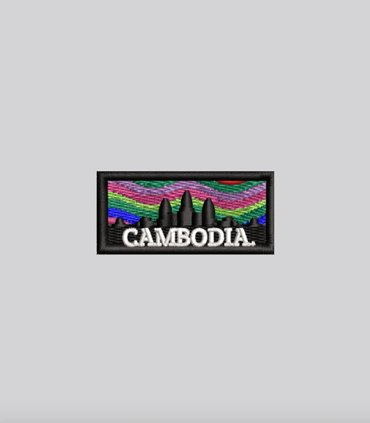 Cambodia Angkor Wat T-Shirt | Men's Relaxed Fit | 100% Organic Cotton.