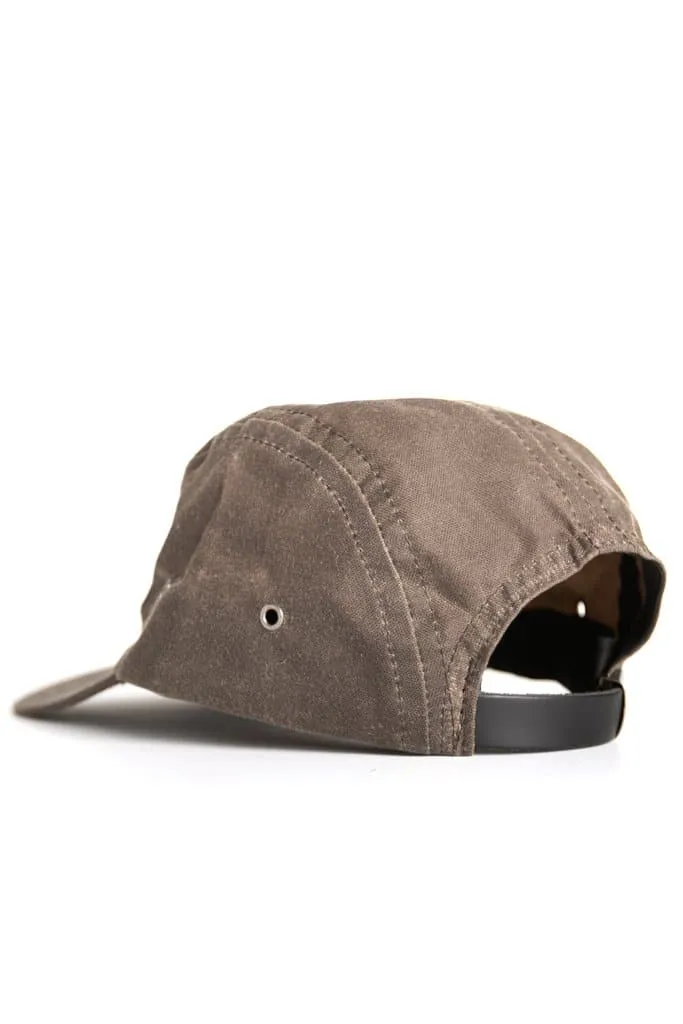 Camper Waxed 5 Panel Cap / Umber