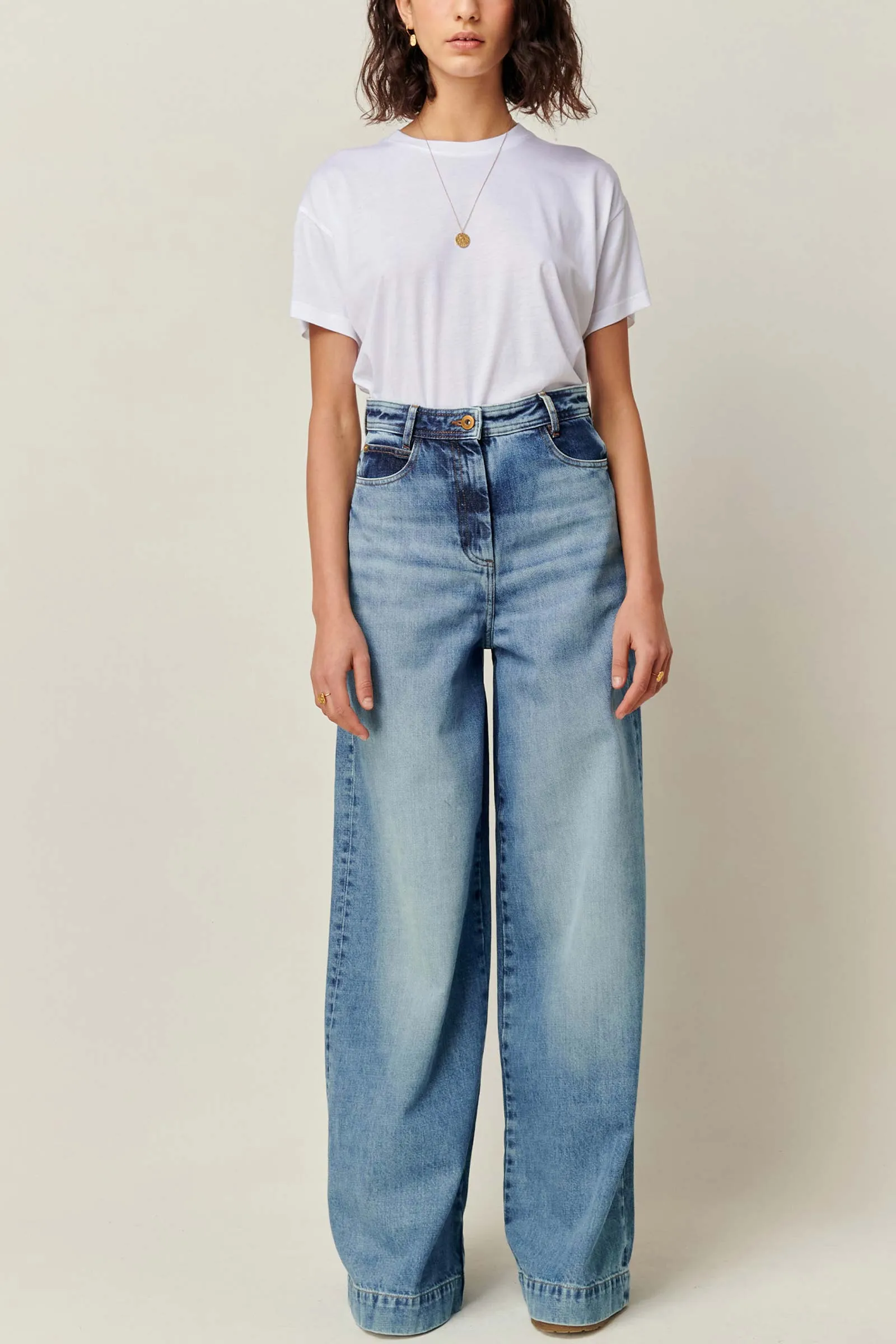 Captain Cotton Flare Jeans