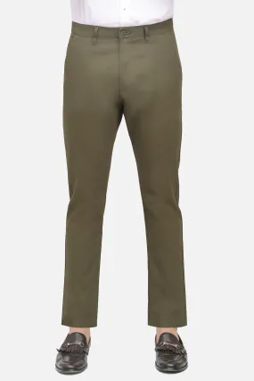 CASUAL PANT DARK OLIVE