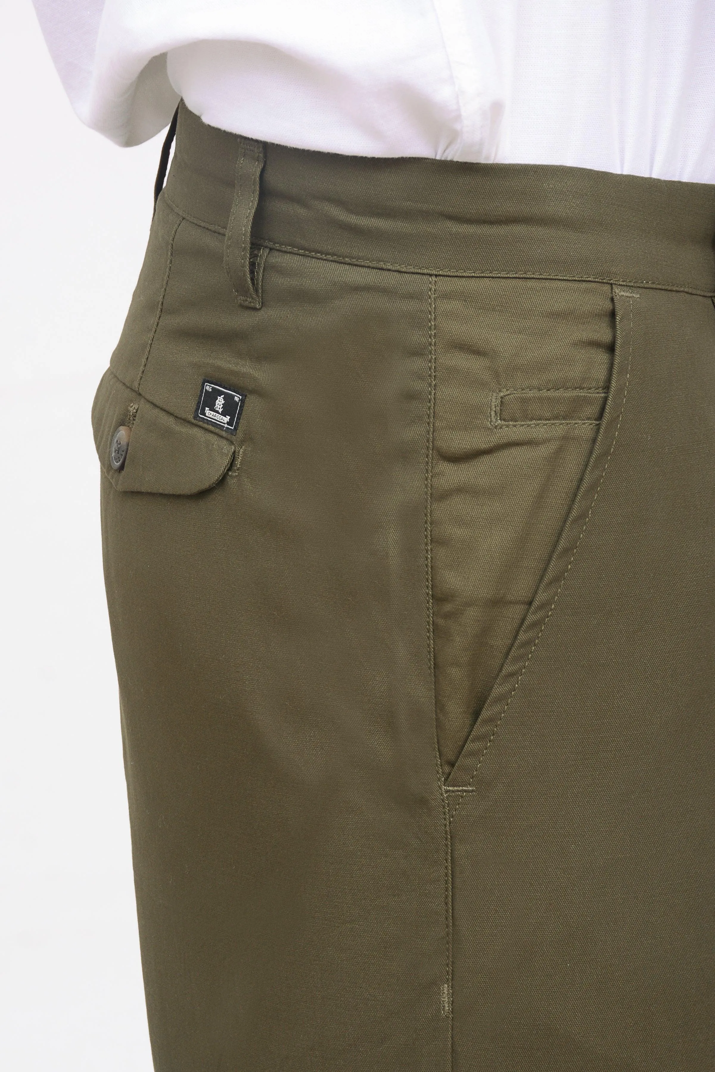 CASUAL PANT DARK OLIVE