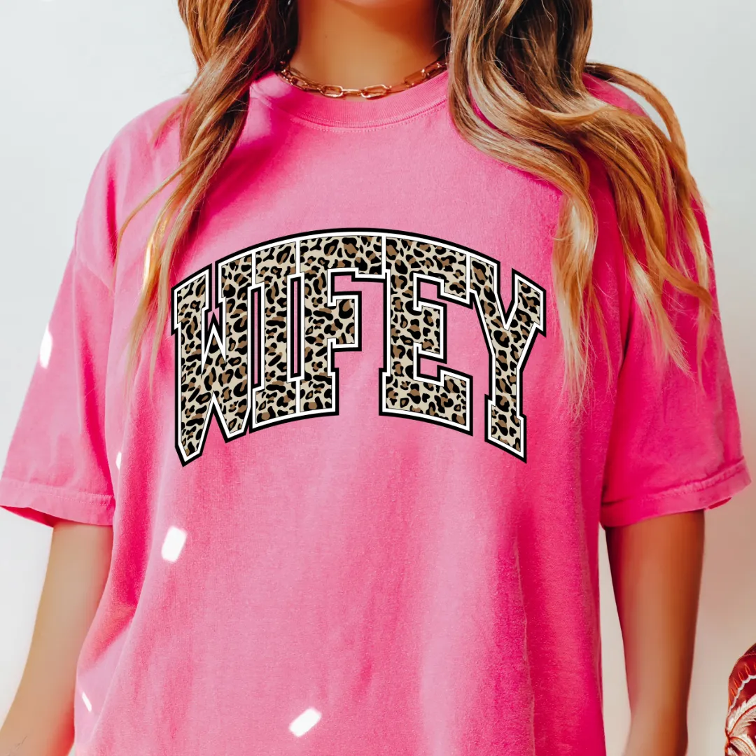 CHEETAH WIFEY SHIRT