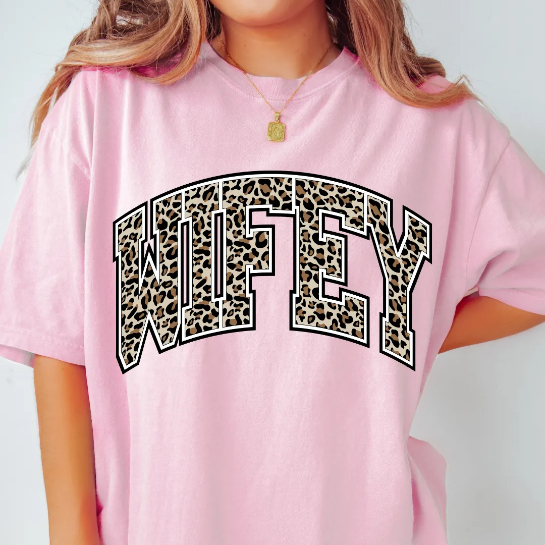 CHEETAH WIFEY SHIRT