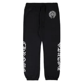 Chrome Hearts Multi Cross Horseshoe Sweatpants Black Navy