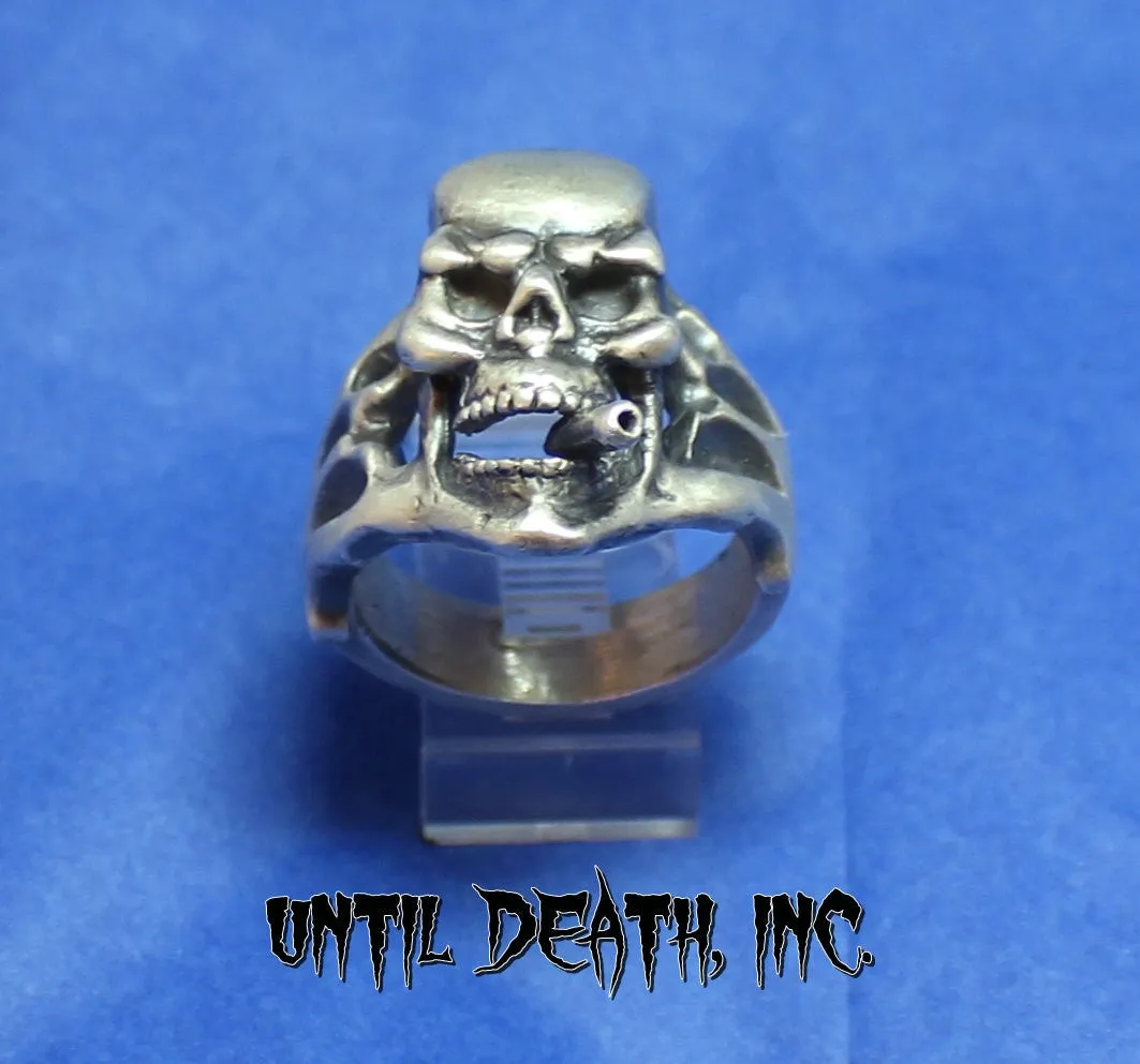 Cigar Smoking Skull -UDINC0026