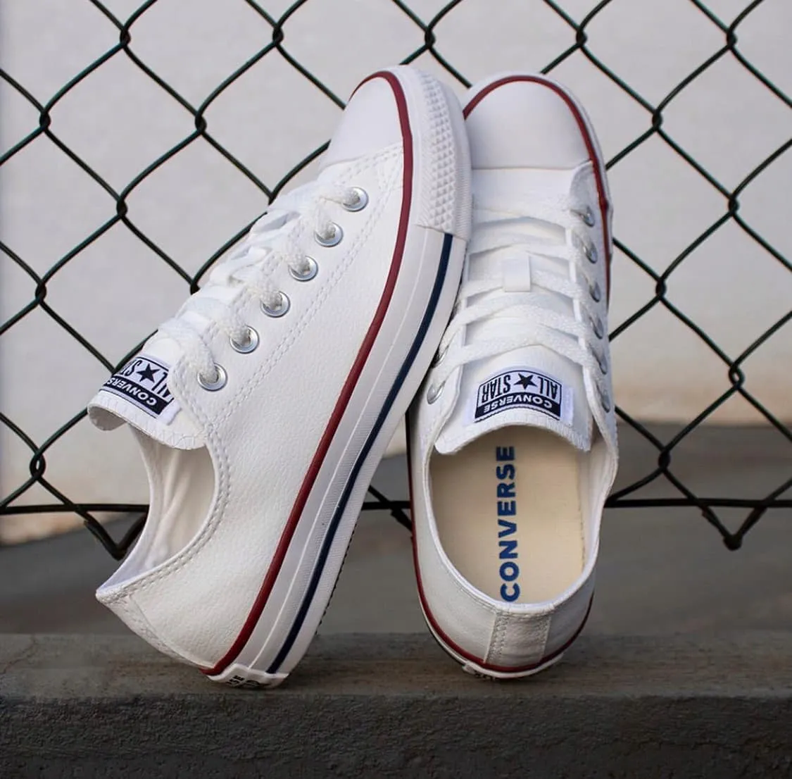 Converse Chuck Taylor All Star Leather Low White