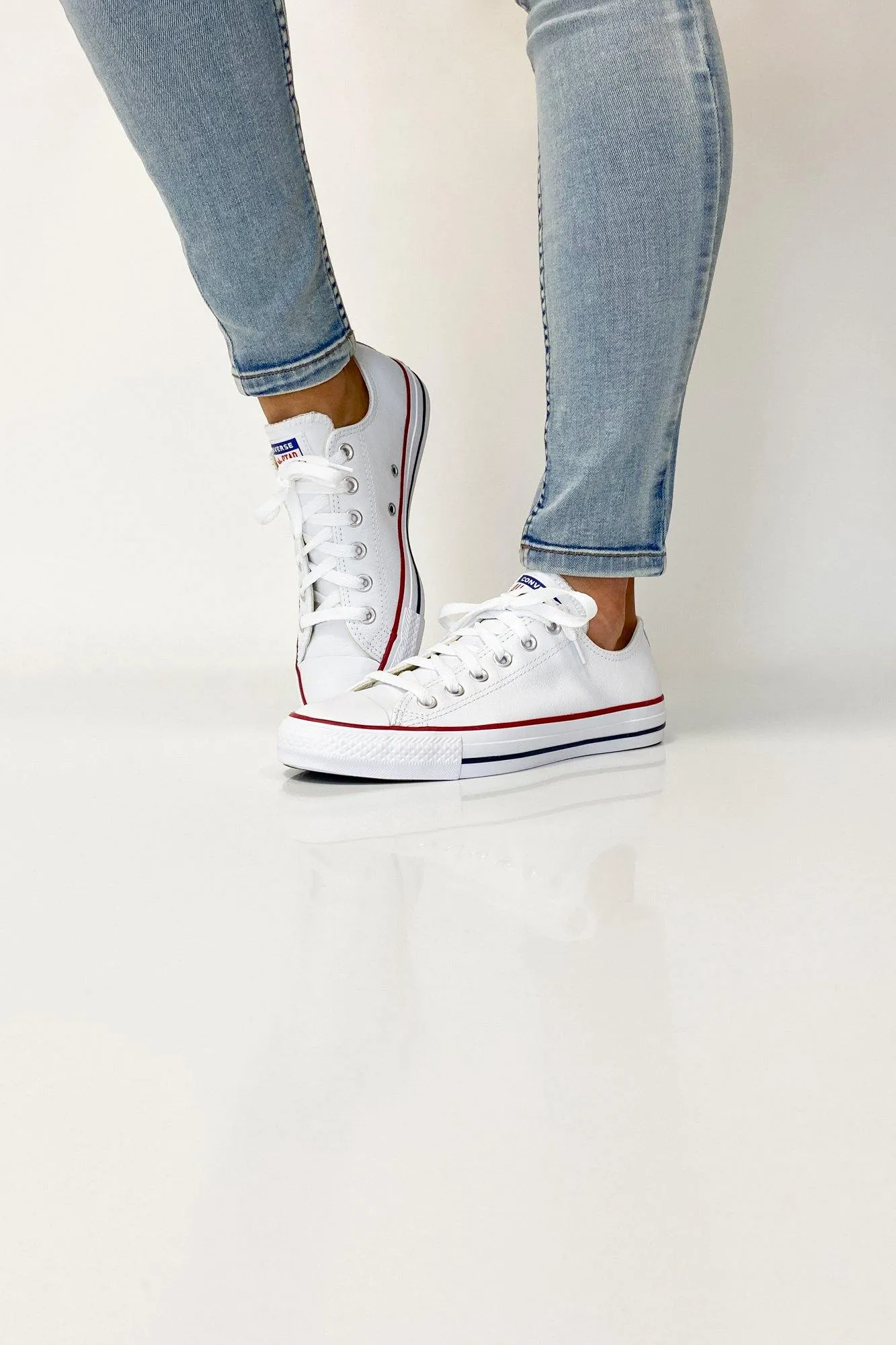 Converse Chuck Taylor All Star Leather Low White