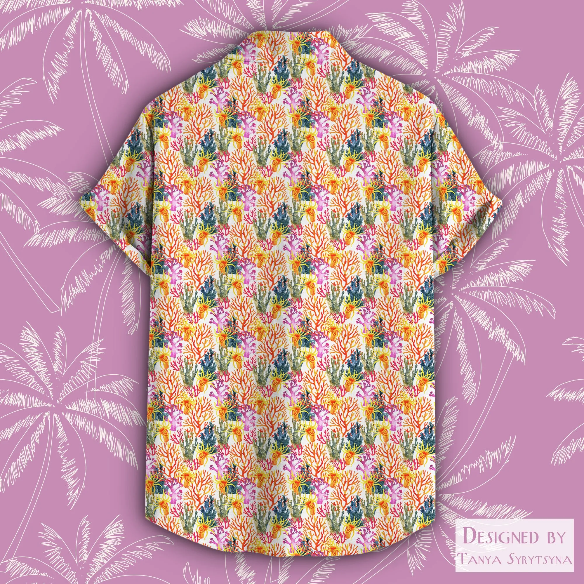 Coral Reef Hawaiian Tee