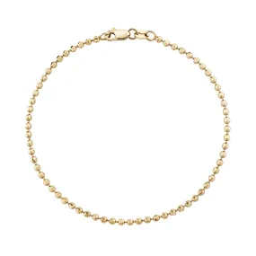 Crescent Cut Spot Chain Bracelet