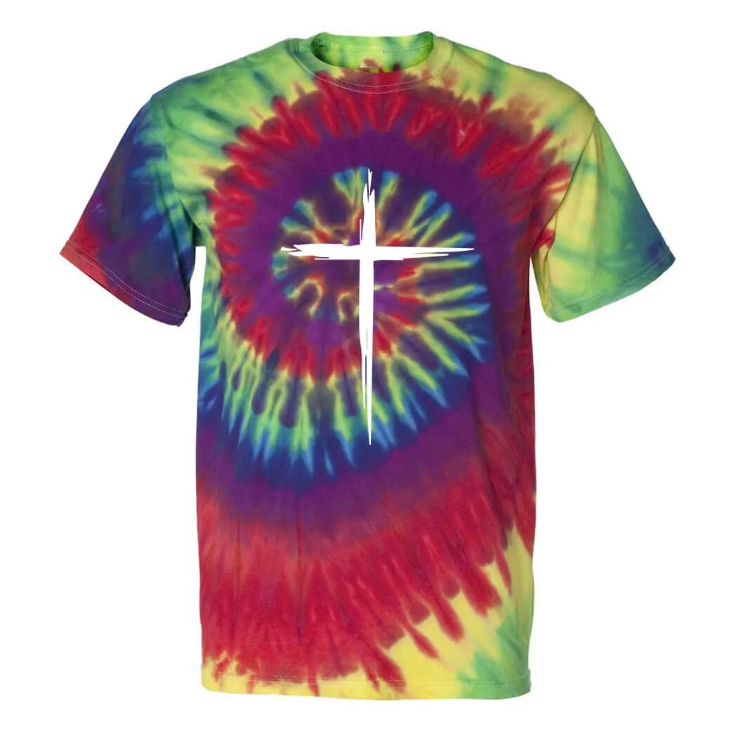 Cross Tie Dyed T-Shirt