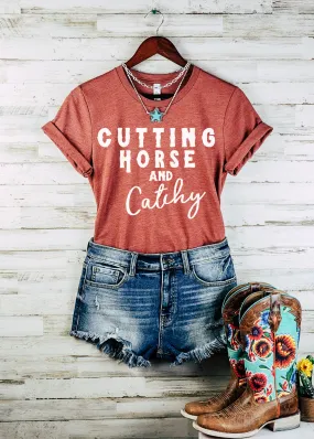 Cutting Horse & Catchy Short Sleeve Tee