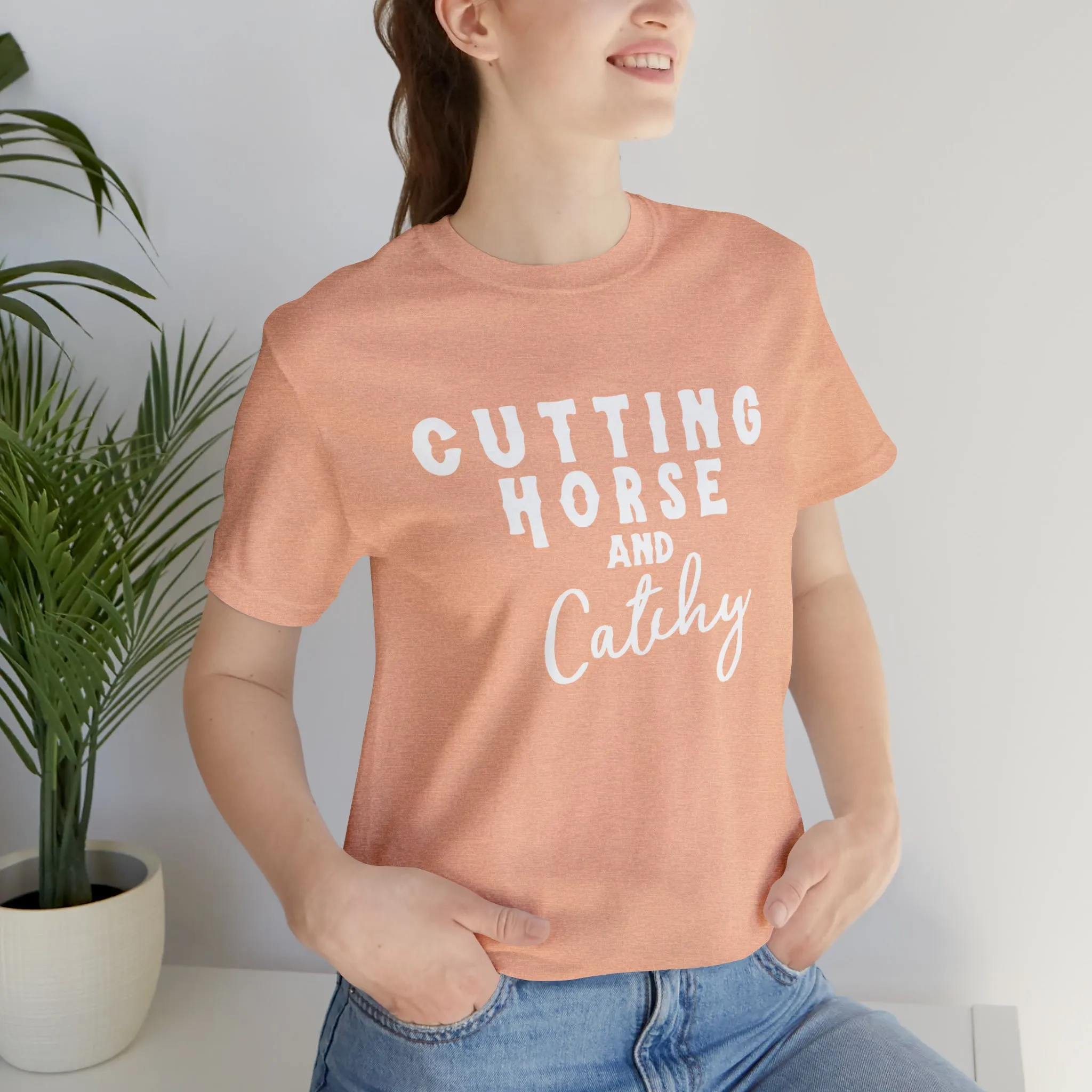 Cutting Horse & Catchy Short Sleeve Tee