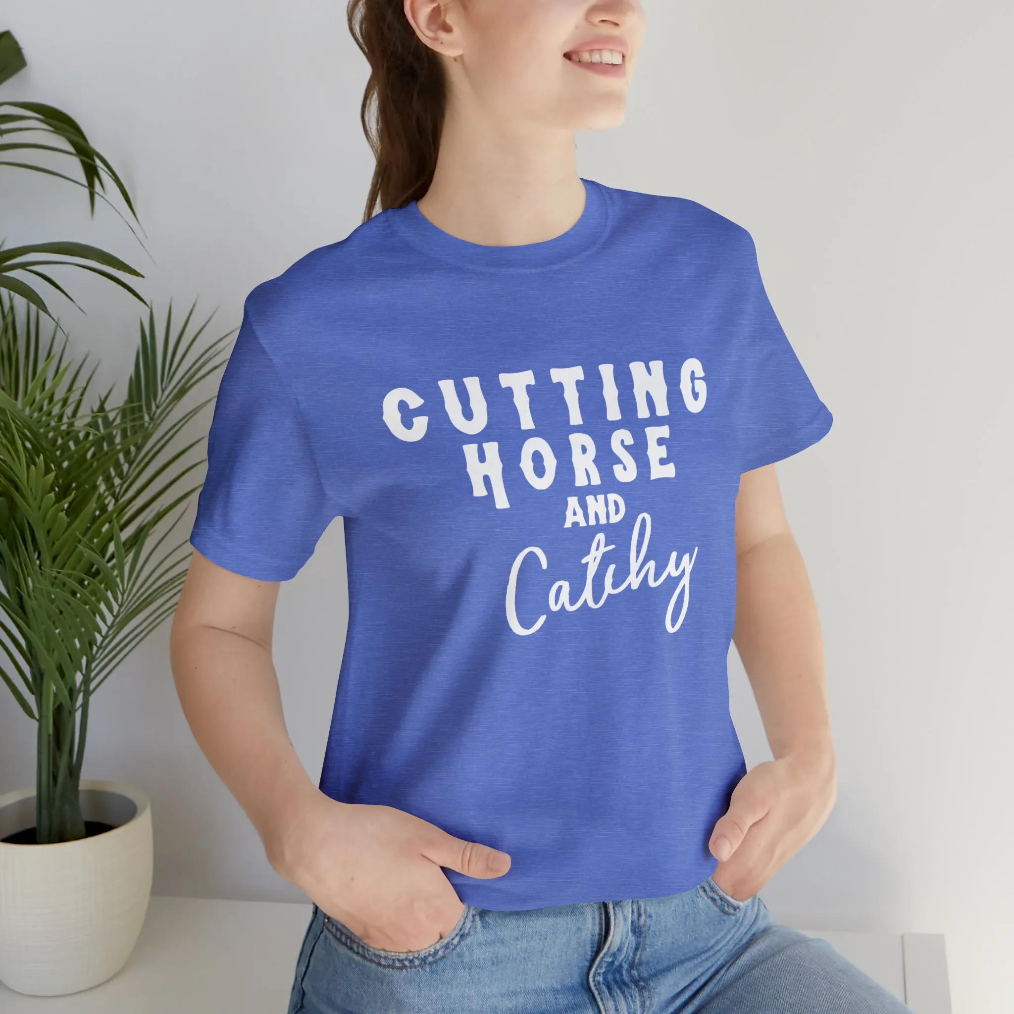 Cutting Horse & Catchy Short Sleeve Tee