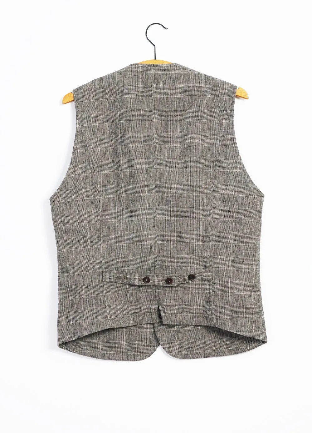 DANIEL | Four Button Waistcoat | Check 2