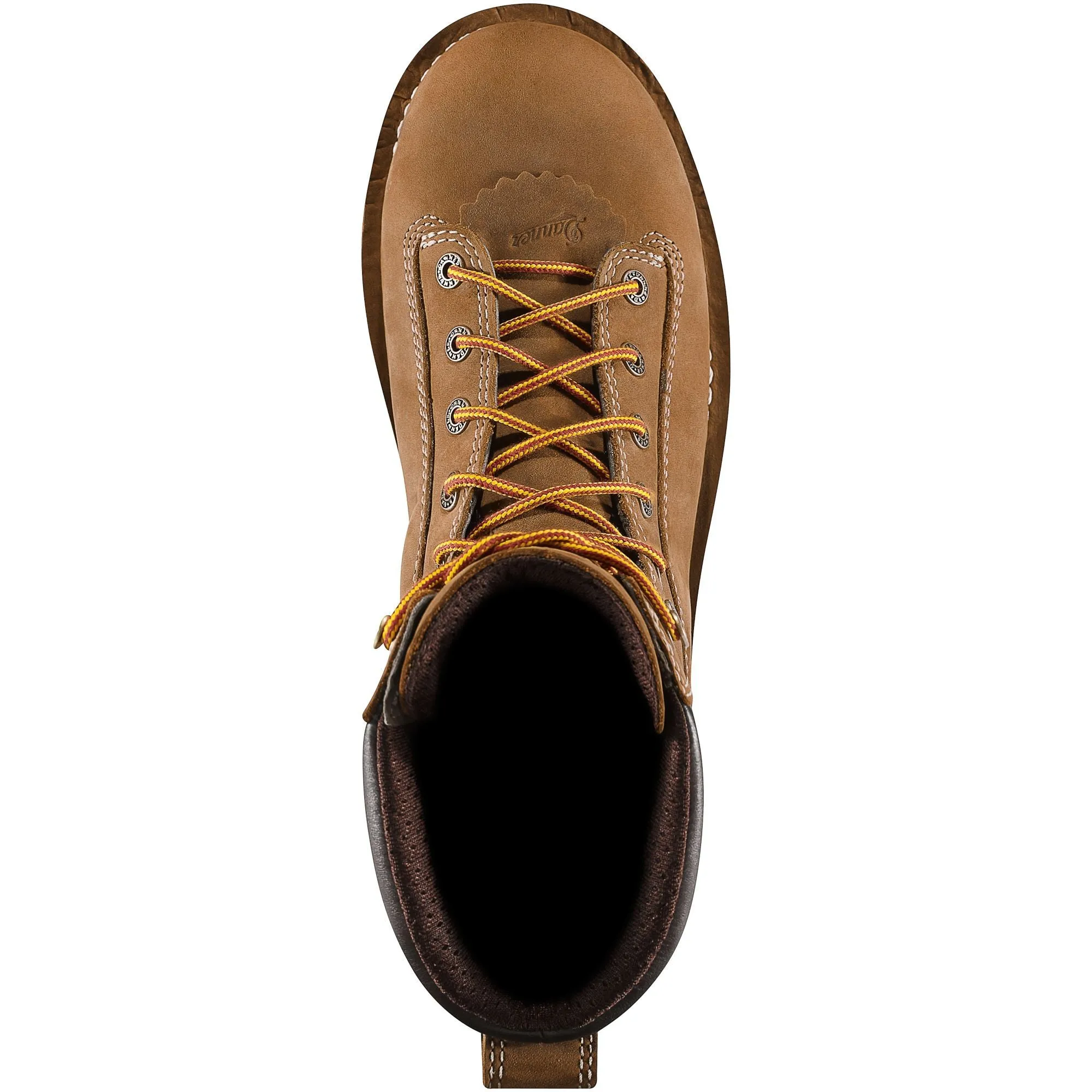 Danner Men's Quarry USA Made 8" Alloy Toe WP Work Boot - Brown - 17317