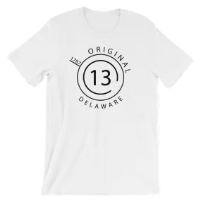 Delaware - Short-Sleeve Unisex T-Shirt - Original 13