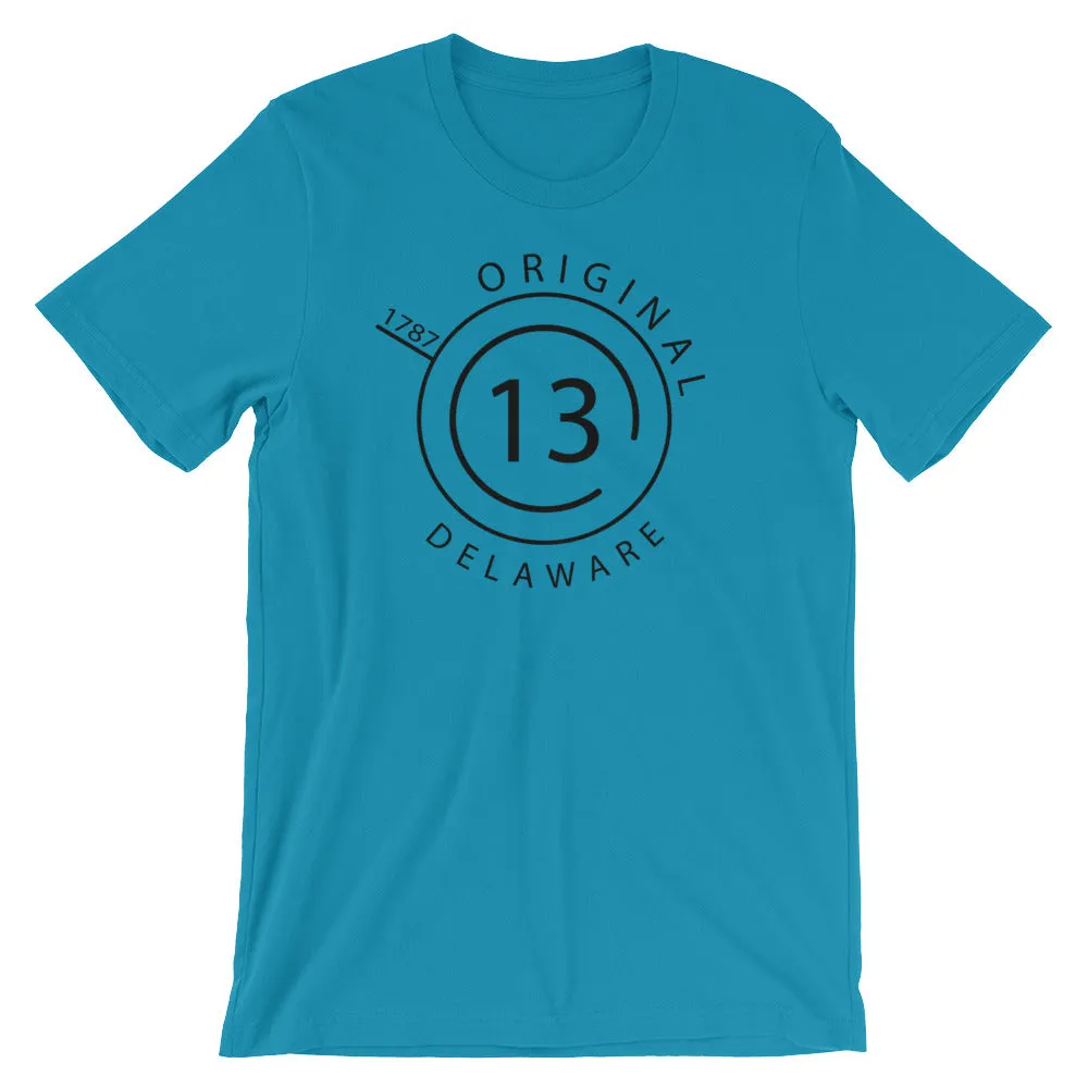 Delaware - Short-Sleeve Unisex T-Shirt - Original 13