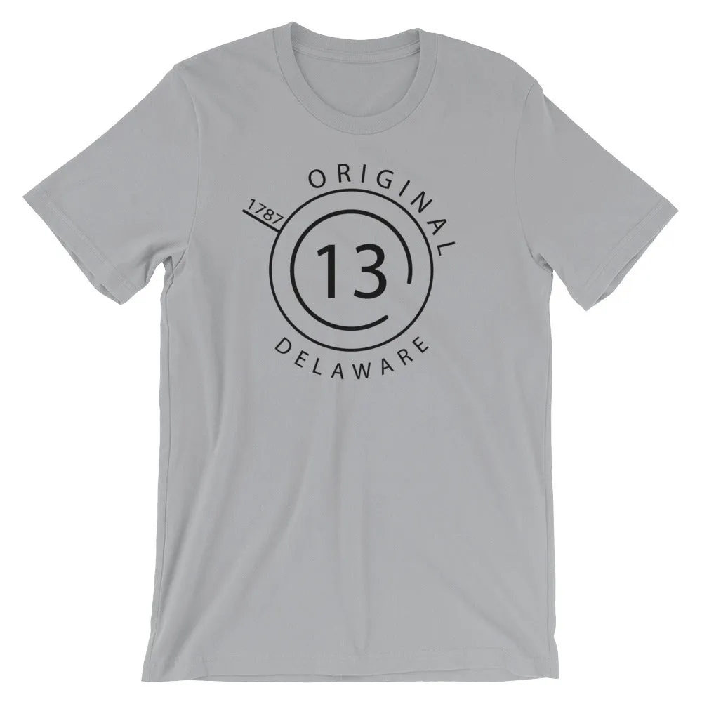 Delaware - Short-Sleeve Unisex T-Shirt - Original 13