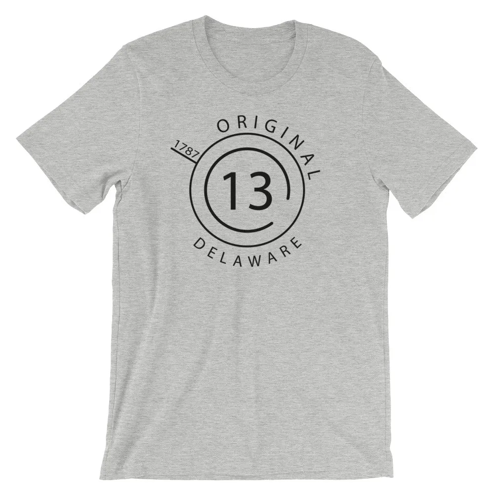 Delaware - Short-Sleeve Unisex T-Shirt - Original 13