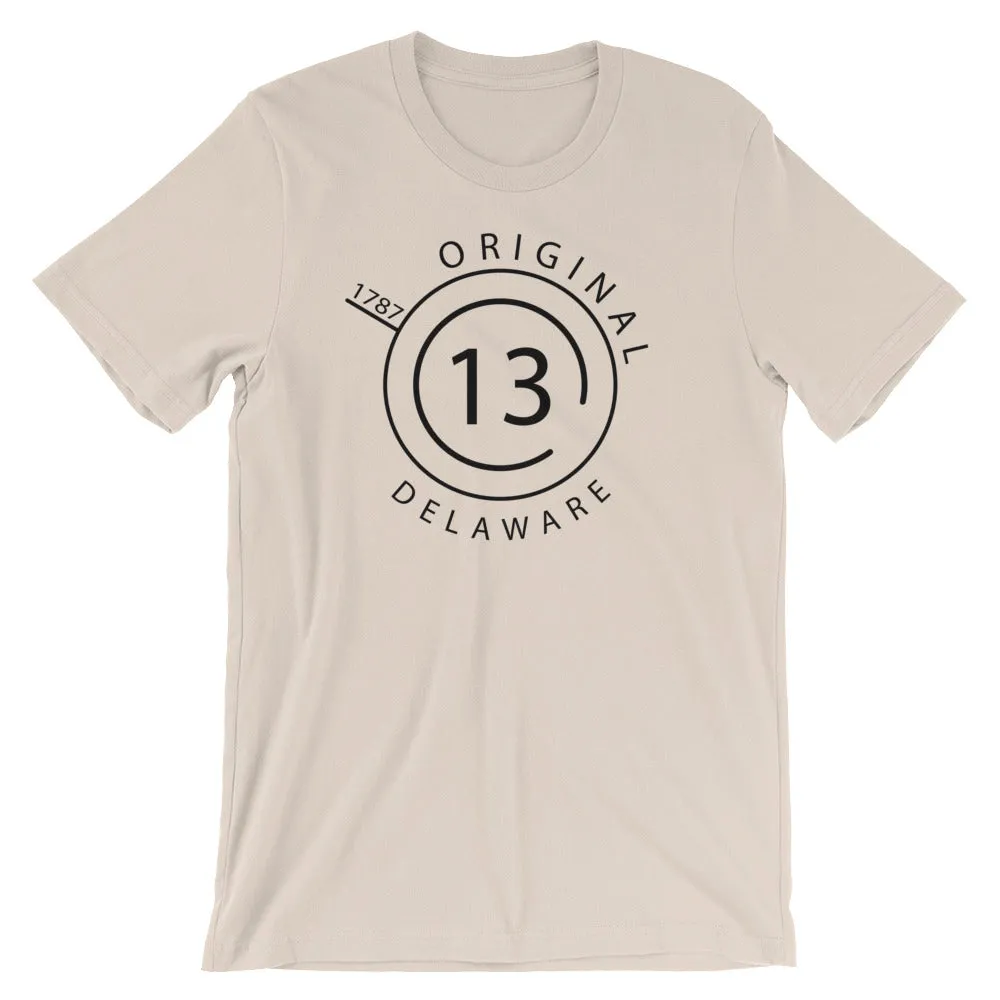 Delaware - Short-Sleeve Unisex T-Shirt - Original 13