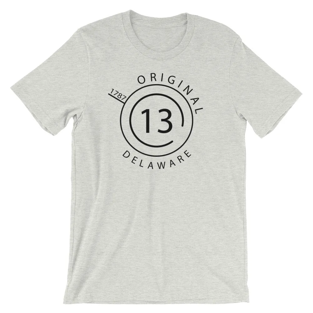 Delaware - Short-Sleeve Unisex T-Shirt - Original 13