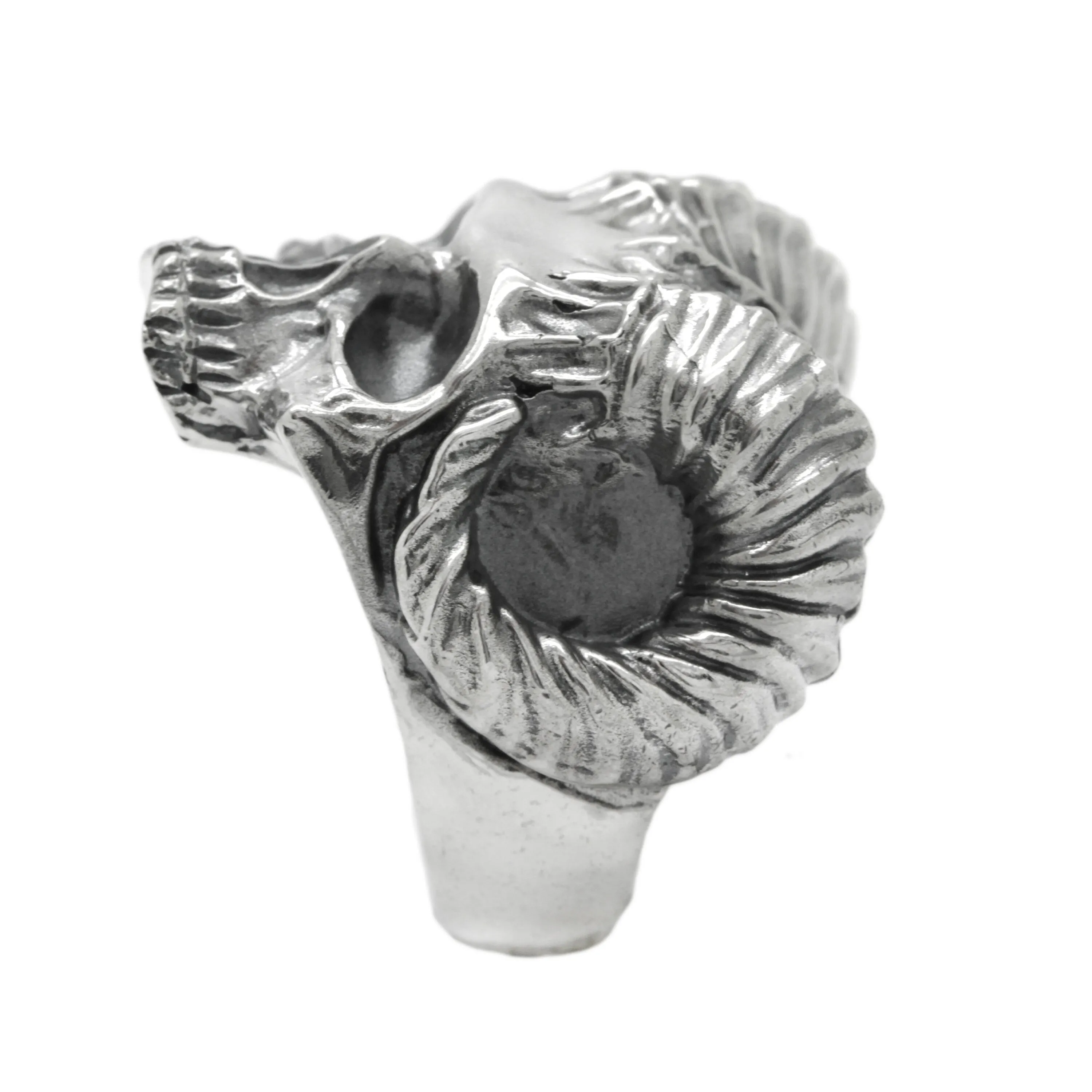 Devil Skull Men's Ring Sterling Silver 925