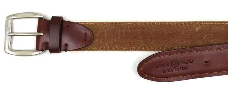 Duck Head Waxed Canvas Belt