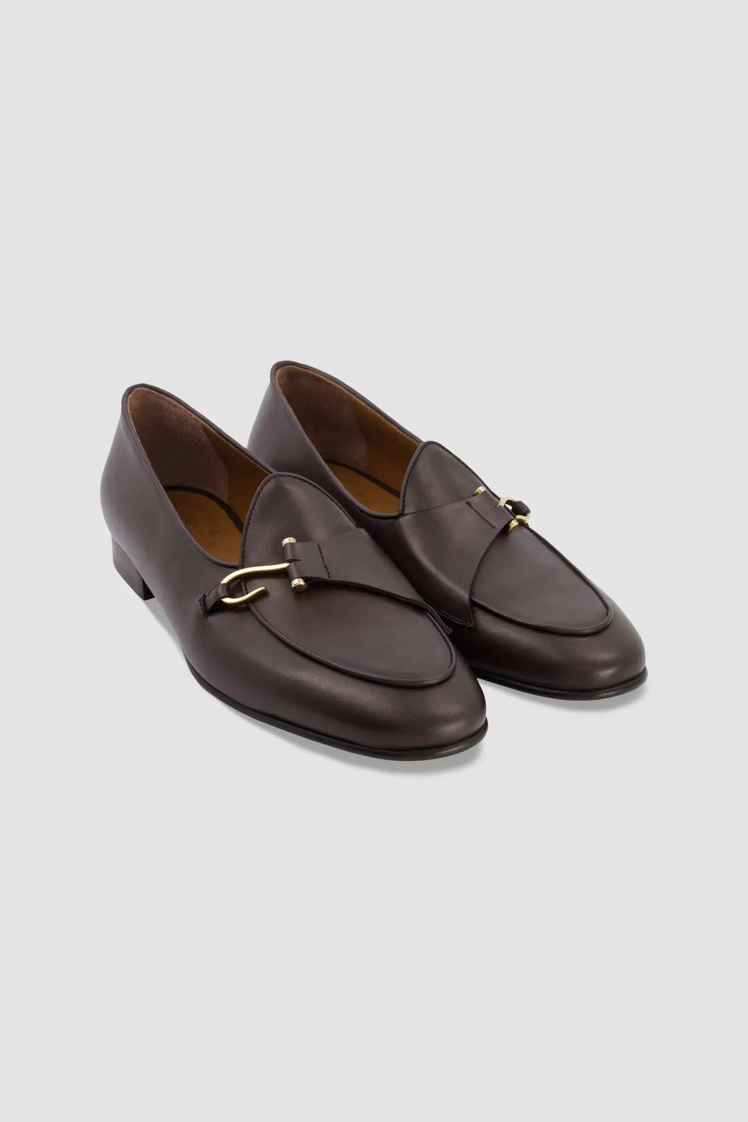 Edhen Milano Comporta Brown Leather Loafers