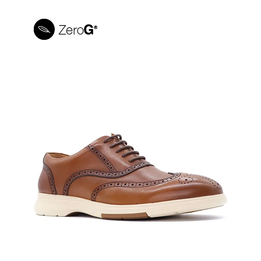 Edvin Lace Up WT Men's Shoes -  Deep Tan Leather