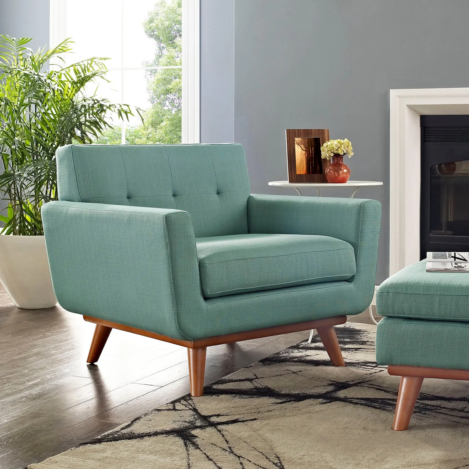 Engage Upholstered Fabric Armchair