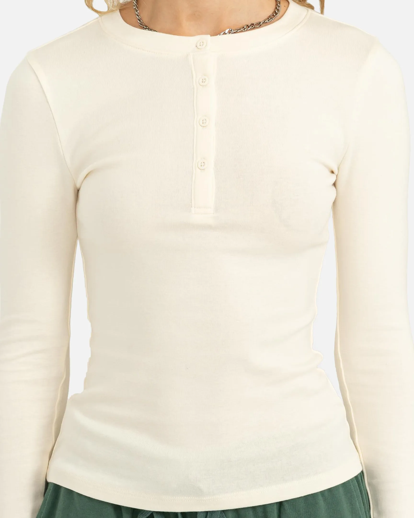 ESSENTIAL HEIDI HENLEY LONG SLEEVE TOP