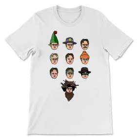 Faces of Dwight T-Shirt