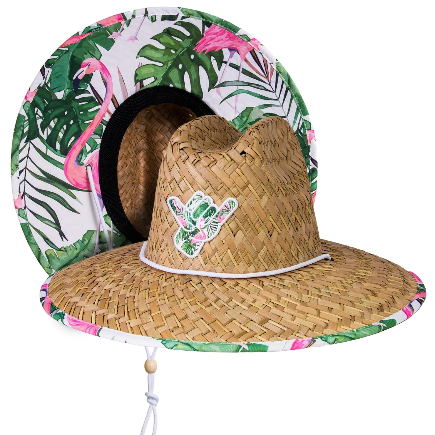 Fla-Mingle Straw Hat