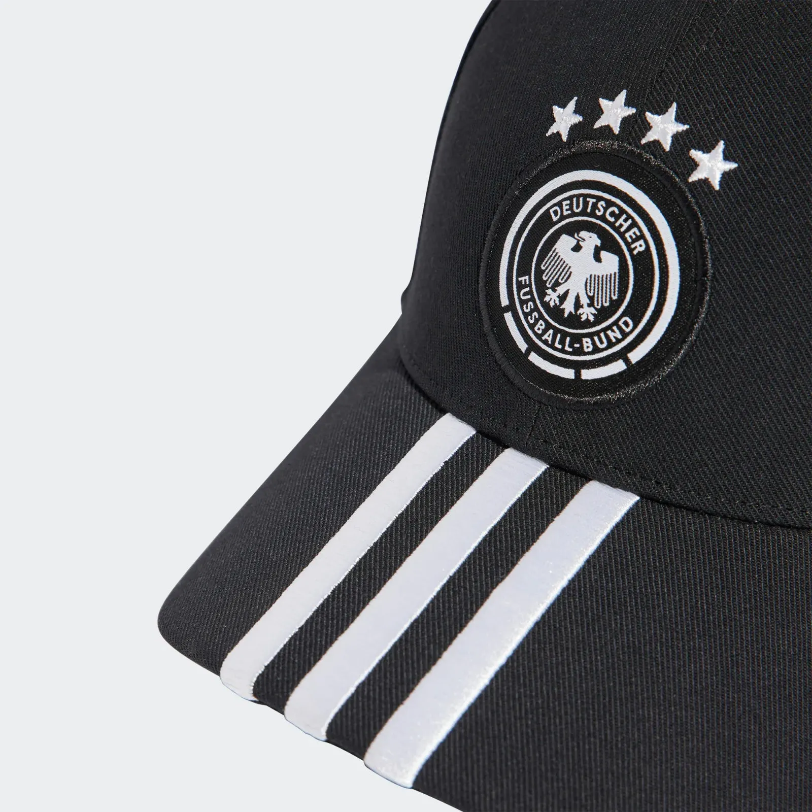 German National DFB 2024/25 Adult Cap HAT Football  Black/White (Soccer) by Adidas