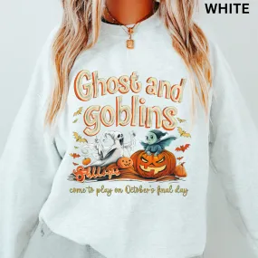 GHOSTS AND GOBLINS SWEATSHIRT