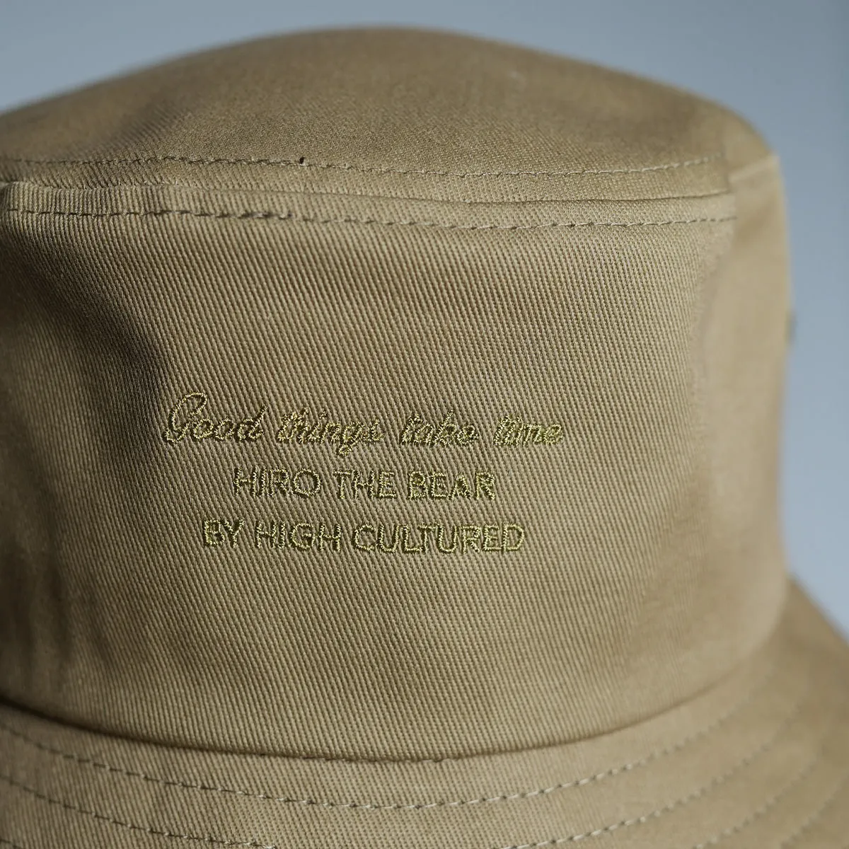 Good Things Take Time Hiro Bucket Hat - 171