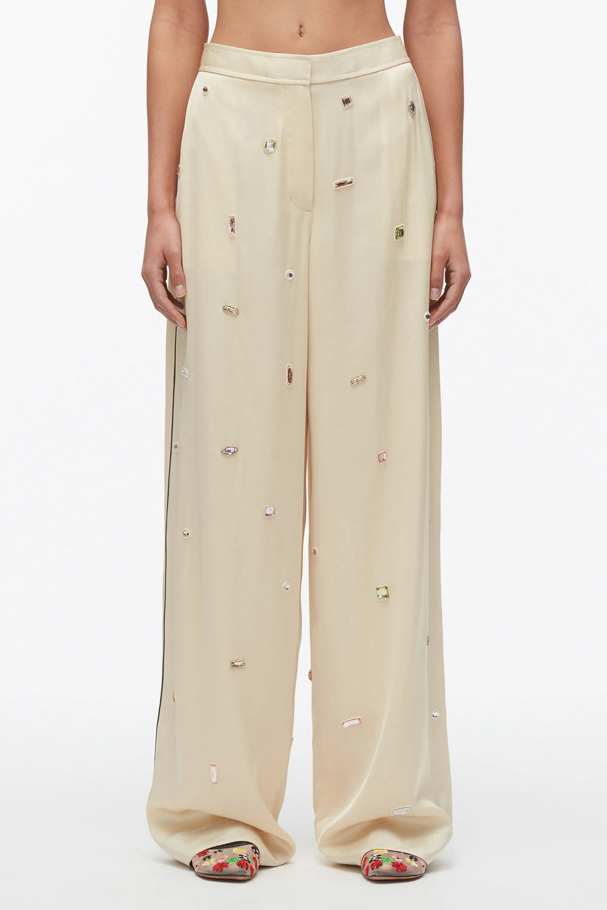 Halo Embroidered PJ Pant