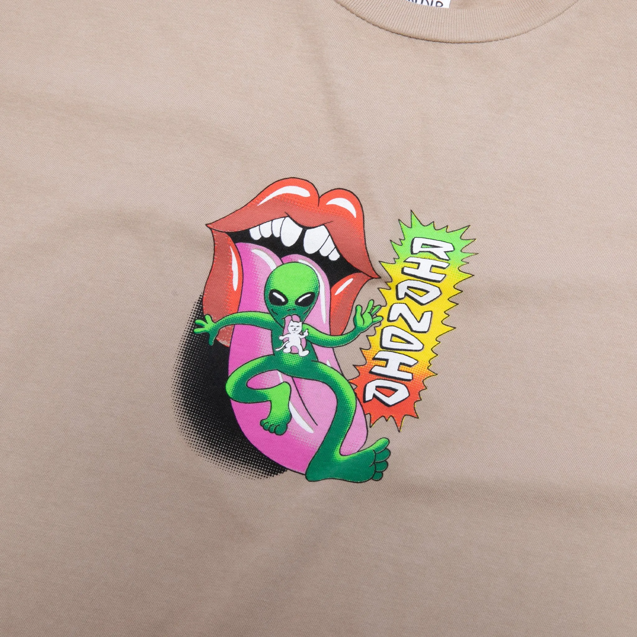 Happy Lickin Tee (Almond)