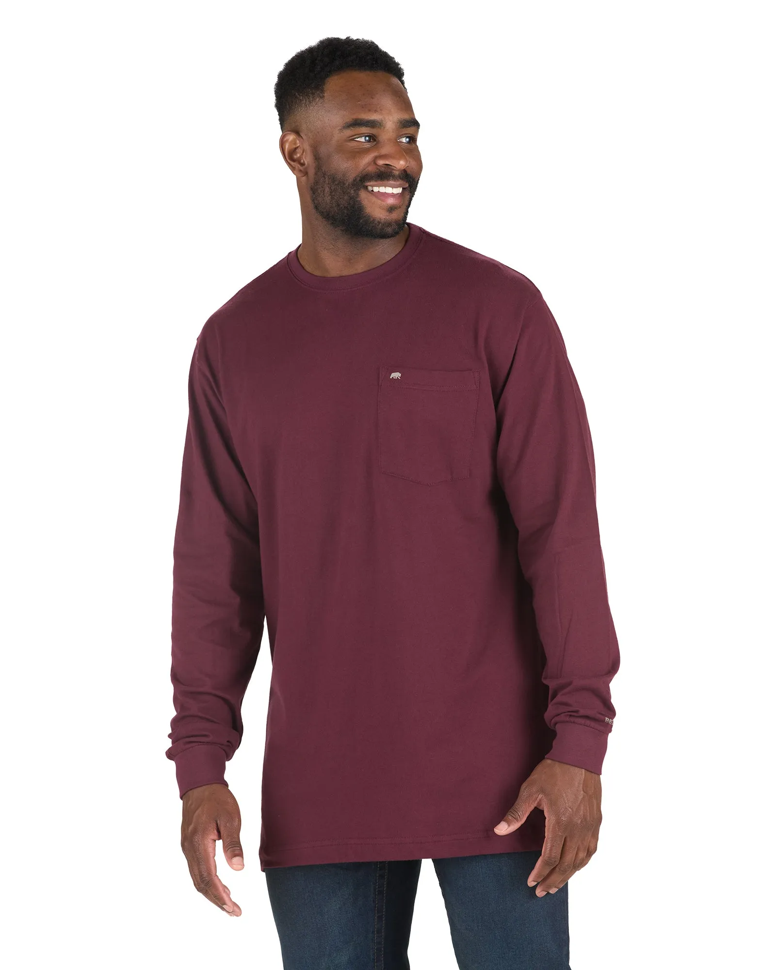 Heavyweight Long Sleeve Pocket T-Shirt