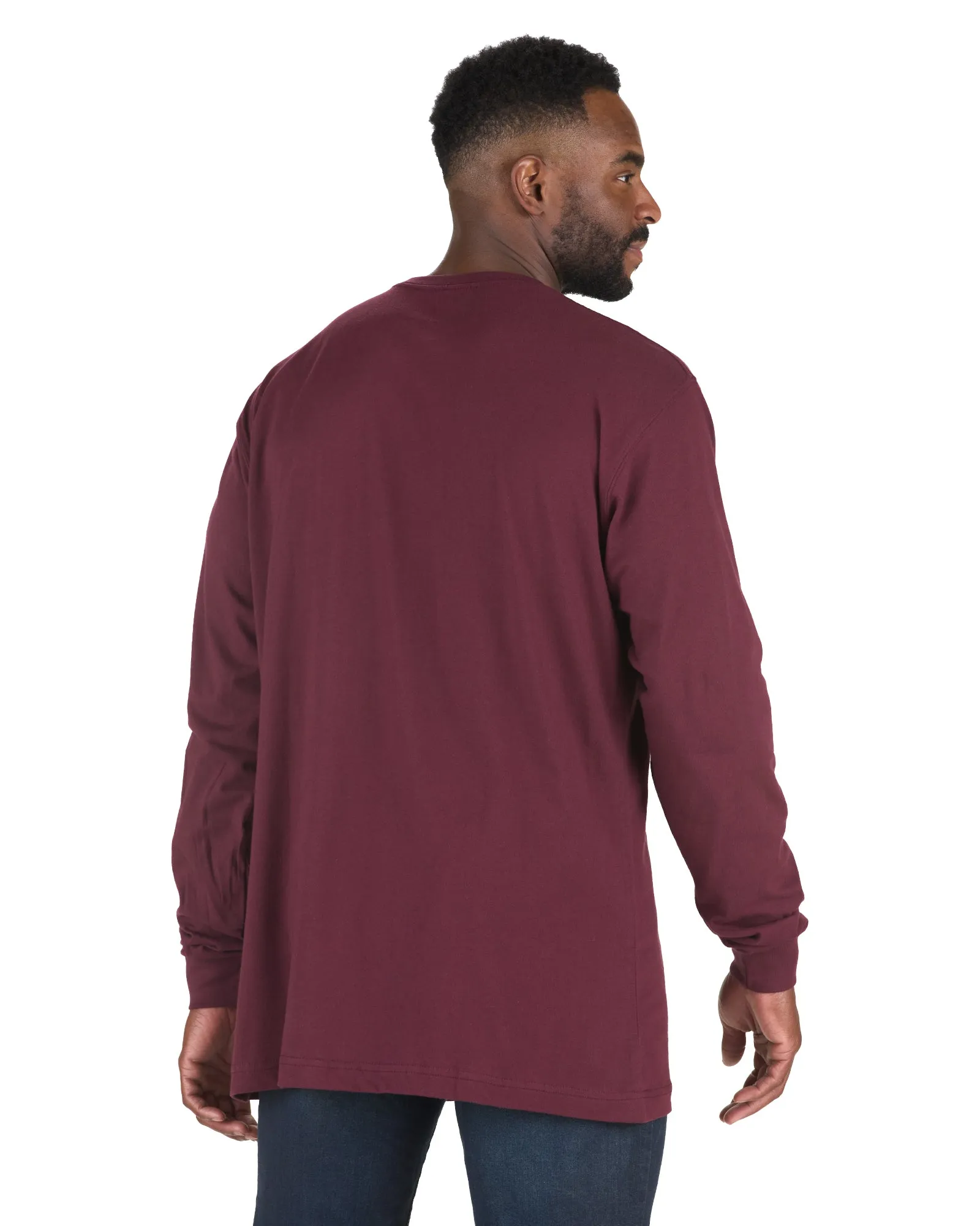 Heavyweight Long Sleeve Pocket T-Shirt