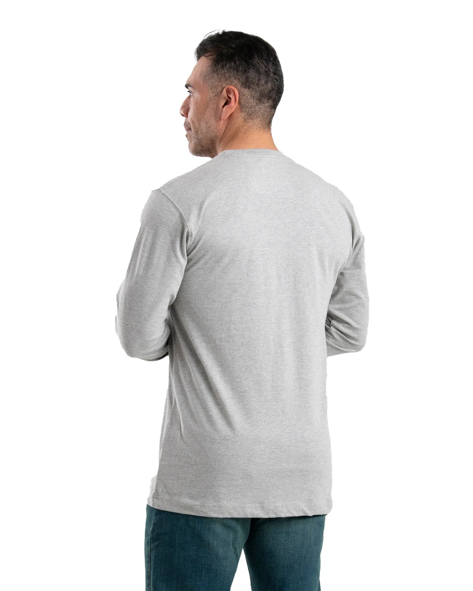 Heavyweight Long Sleeve Pocket T-Shirt