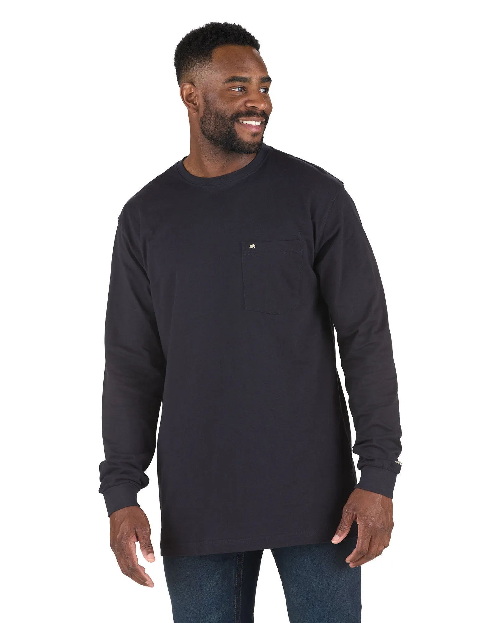 Heavyweight Long Sleeve Pocket T-Shirt