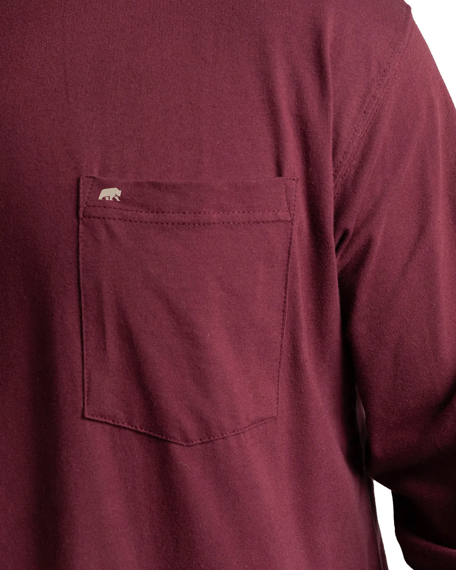 Heavyweight Long Sleeve Pocket T-Shirt