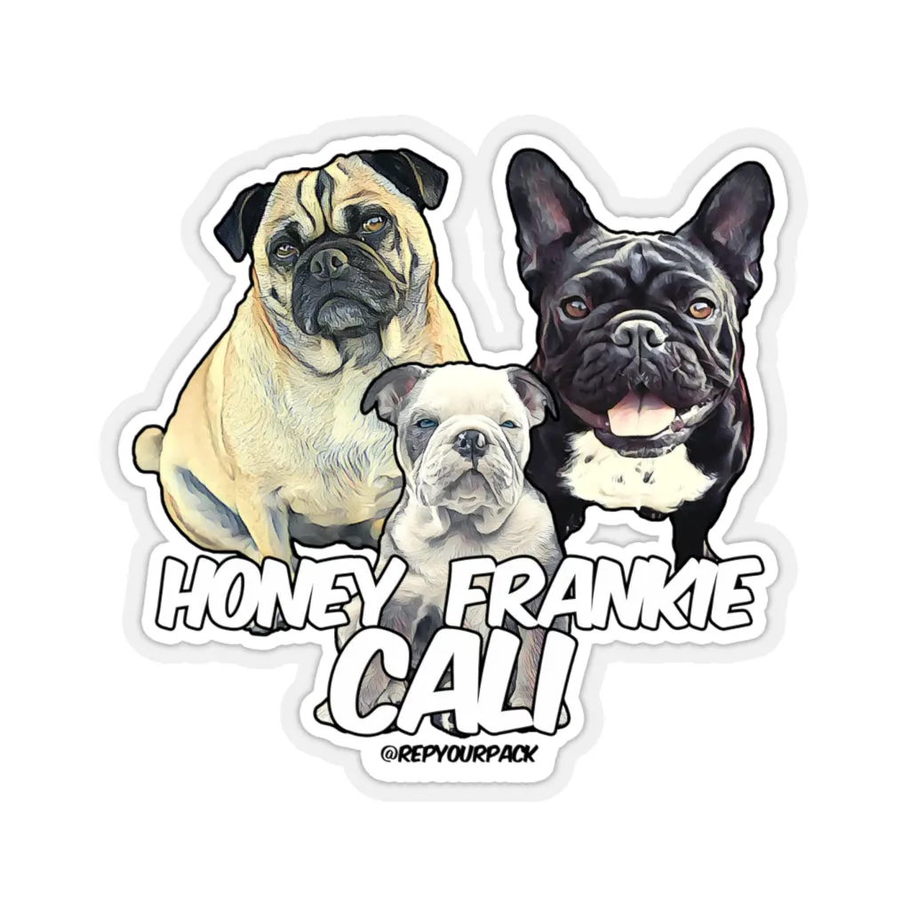 Honey Frankie Cali 1 Stickers