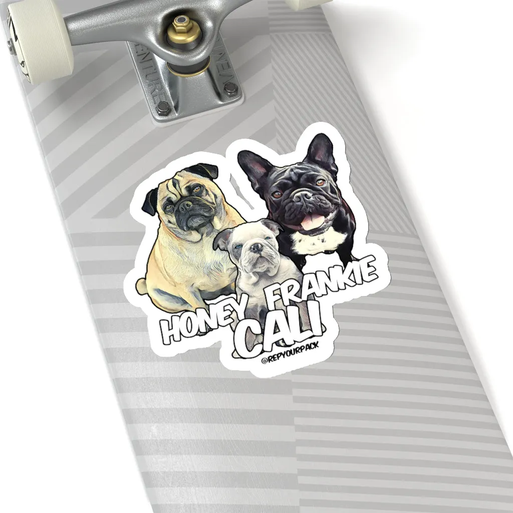 Honey Frankie Cali 1 Stickers