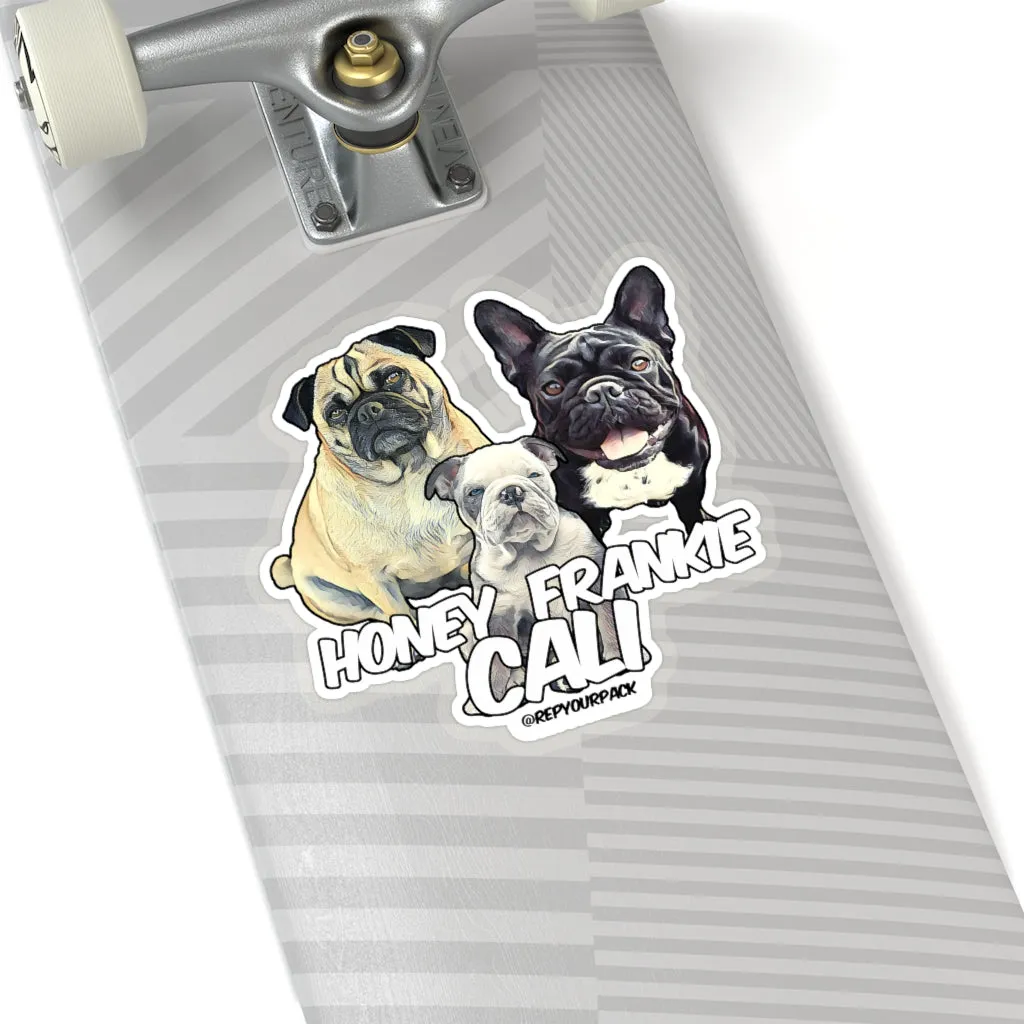 Honey Frankie Cali 1 Stickers