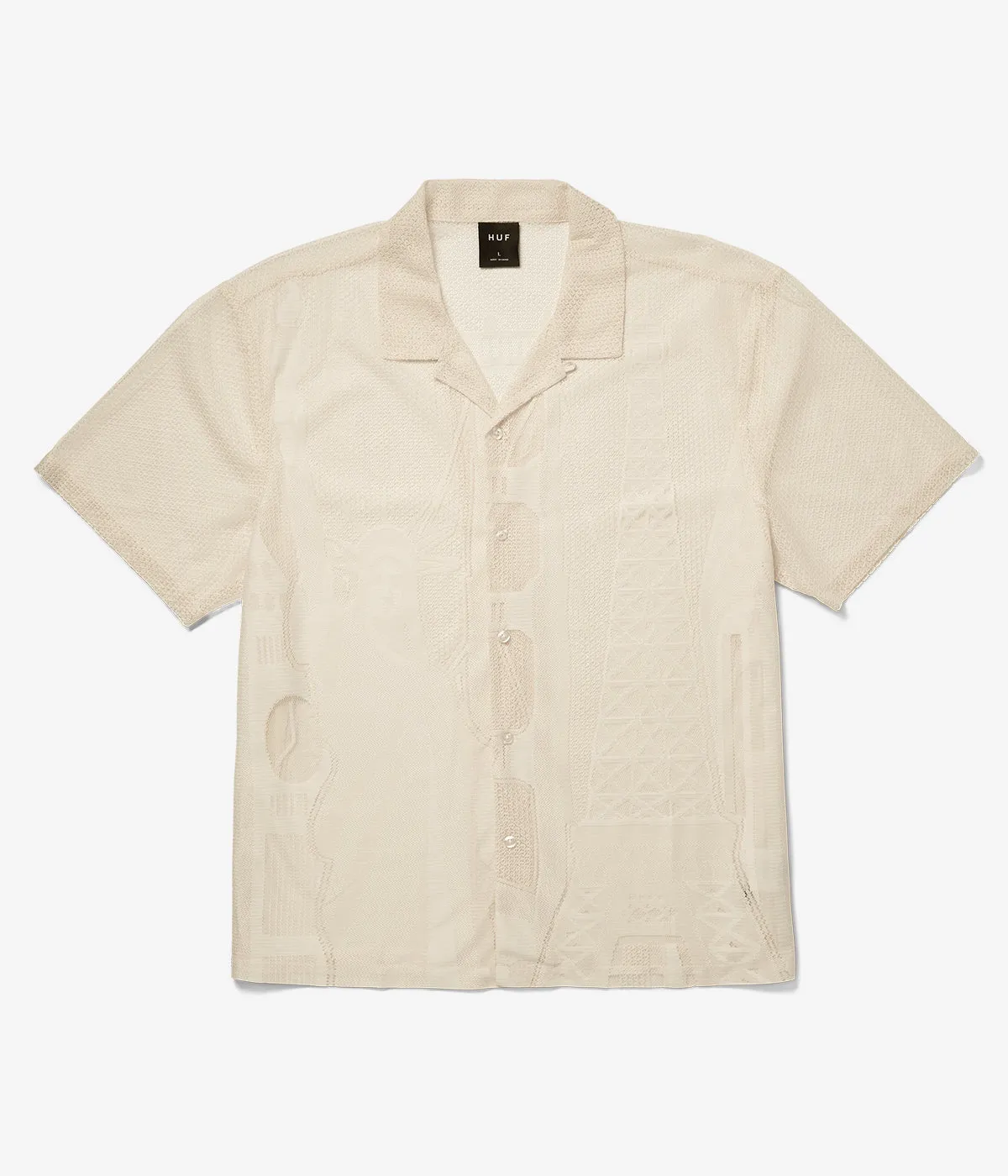 Huf World Tour S/S Lace Shirt