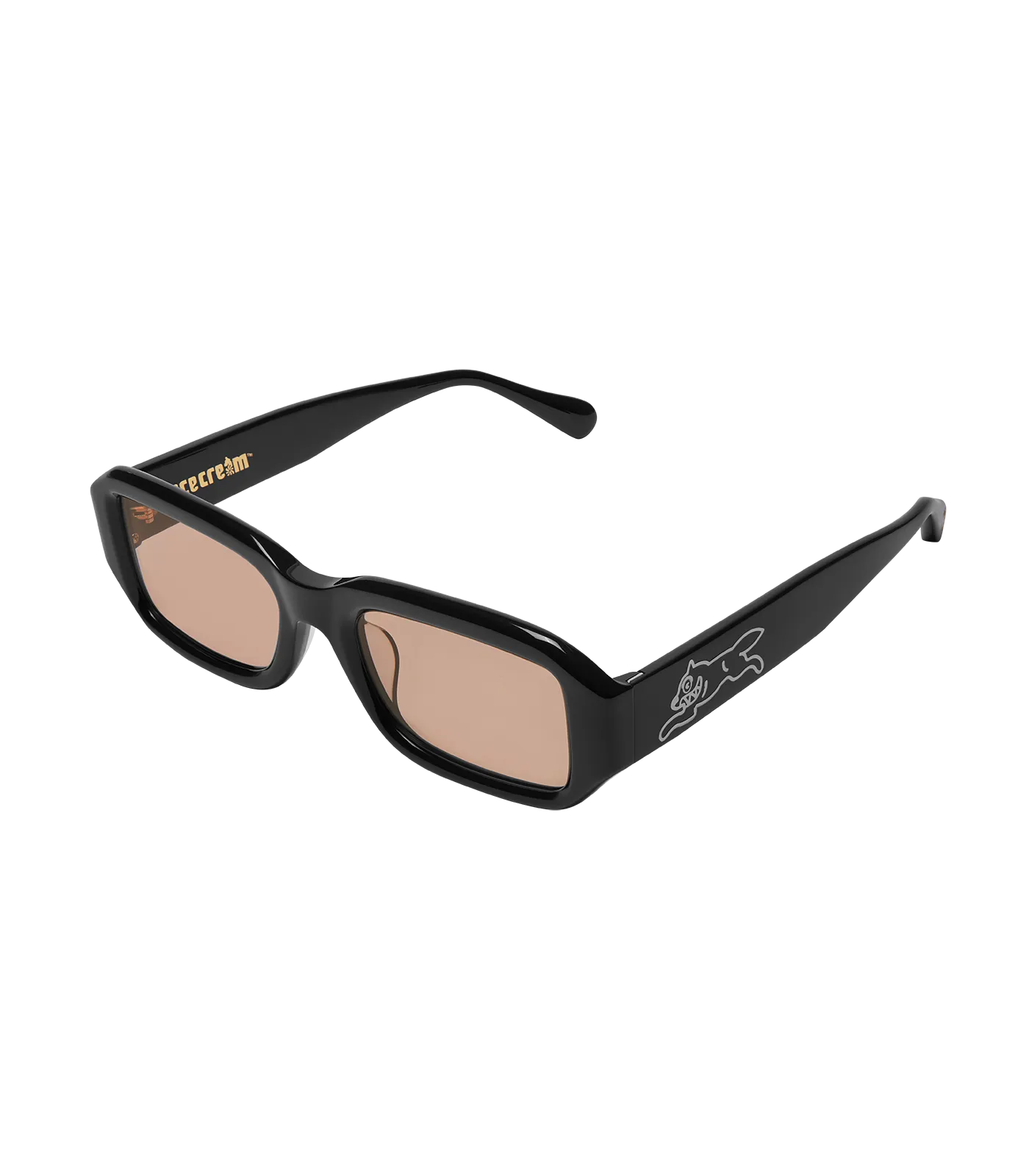 ICECREAM RUNNING DOG SUNGLASSES - BLACK/BROWN